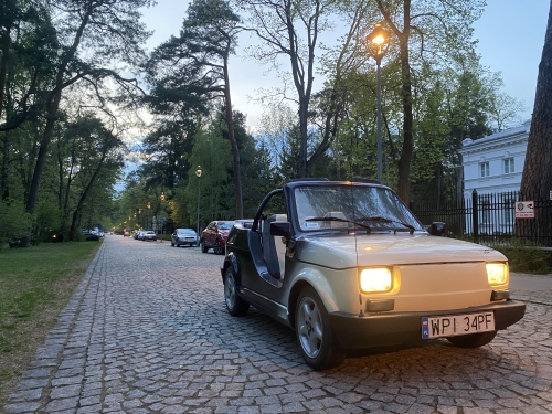 Polski Fiat 126 Cabrio